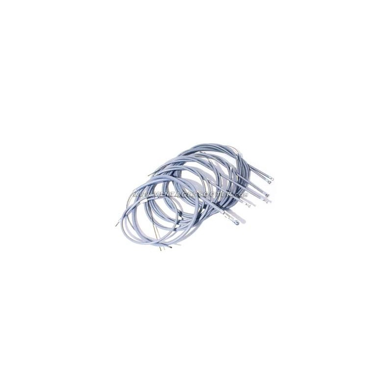 Kit de transmissions complet gaine téflon Vespa 125 Px 1° Serie Kit de transmissions complet gaine téflon Vespa 125 Px 1° Serie